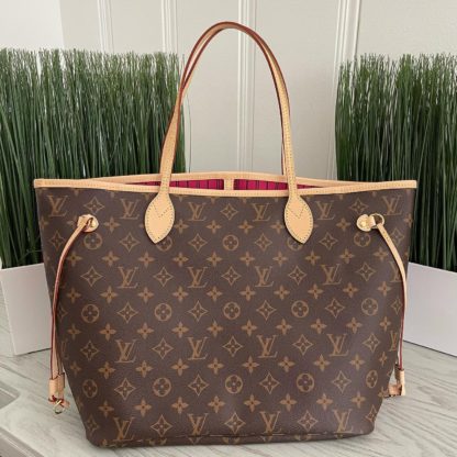 NEVERFULL MM MONOGRAM PIVONE INTERIOR NO POUCH ~BRAND NEW~ Made in USA No Date Code microchipped Comes with DustBag 07/09