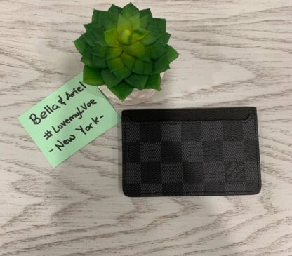 Louis Vuitton CARD HOLDER DAMIER GRAPHITE TJ0240 ~BRAND NEW~ Canvas is immaculate/Perfect Gift/DustBag - Image 2