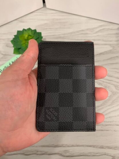 Louis Vuitton CARD HOLDER DAMIER GRAPHITE TJ0240 ~BRAND NEW~ Canvas is immaculate/Perfect Gift/DustBag - Image 3