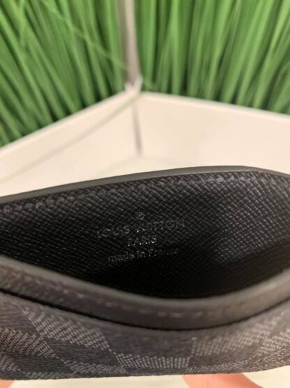 Louis Vuitton CARD HOLDER DAMIER GRAPHITE TJ0240 ~BRAND NEW~ Canvas is immaculate/Perfect Gift/DustBag - Image 5