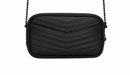 Lou Mini YSL Camera Bag in Smooth Quilted Leather - Image 3