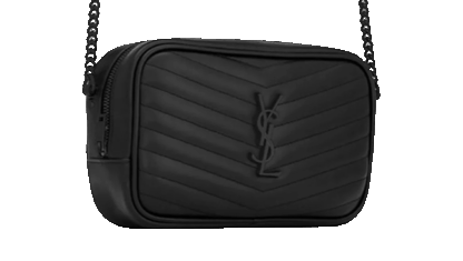 Lou Mini YSL Camera Bag in Smooth Quilted Leather - Image 4