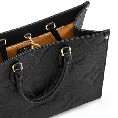 Louis Vuitton OnTheGo Monogram Empreinte Black MM - Image 4